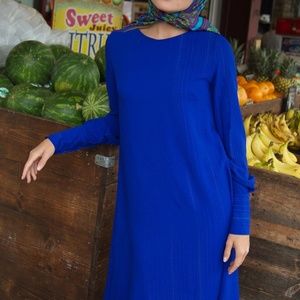 Long sleeve midi dress